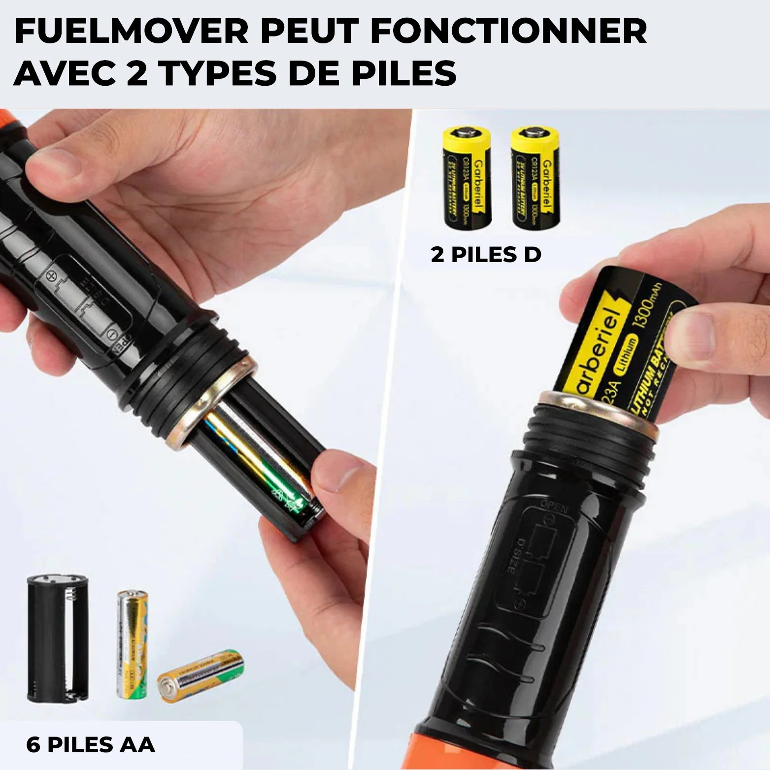 FuelMover™ - Faites le plein sans soulever un bidon.