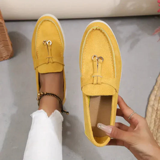 Sara | Mocassins en daim élégants