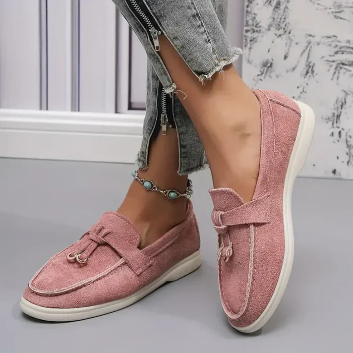 Sarah | Stylish suede loafers