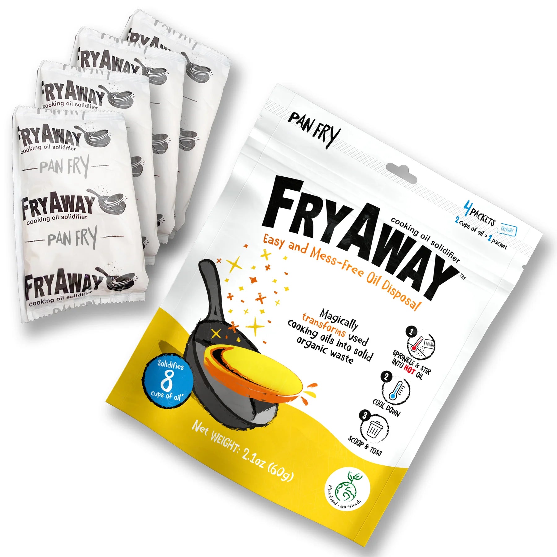 FryAway | Disposer facilement et proprement de l'huile usagée