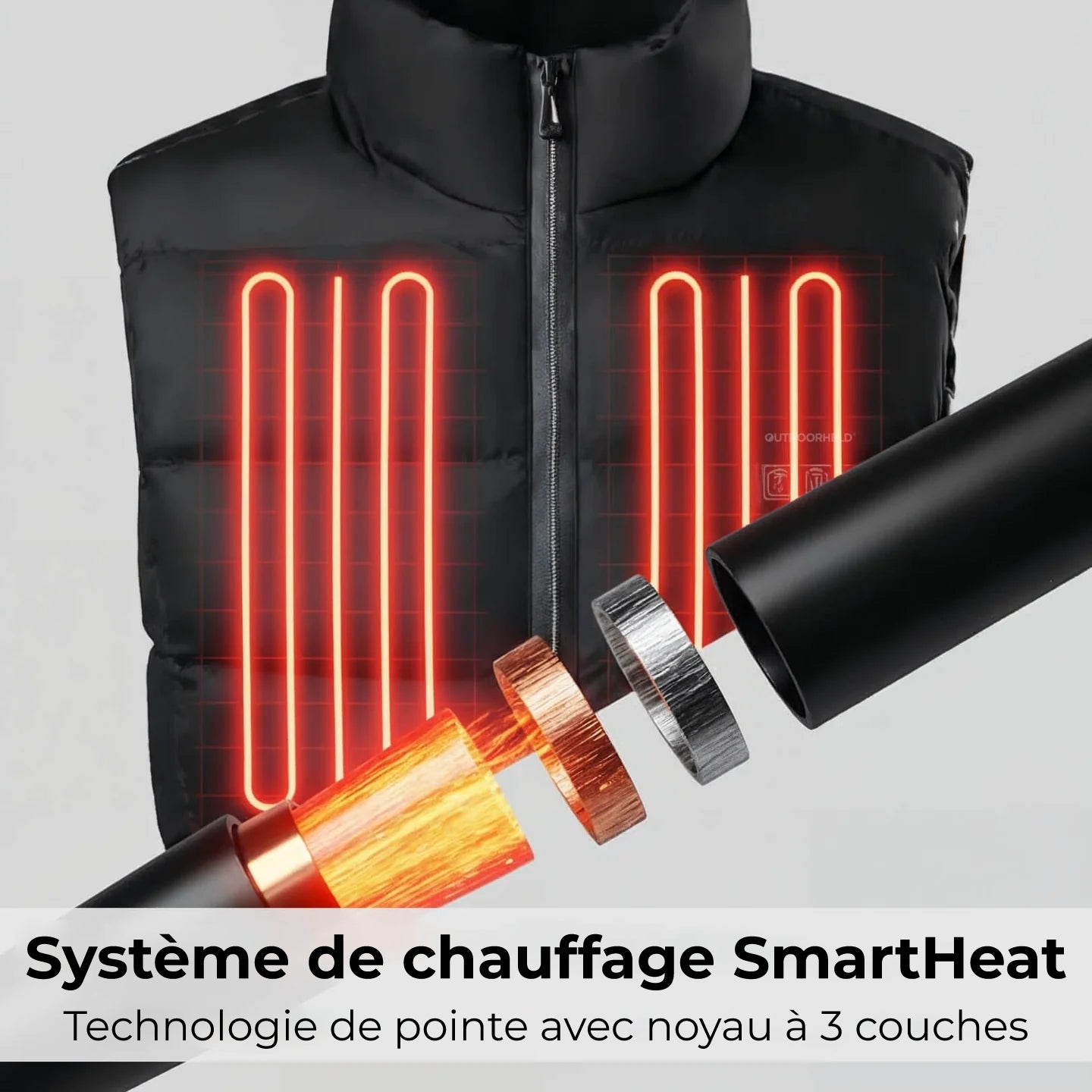 Veste Chauffante HeatTech™