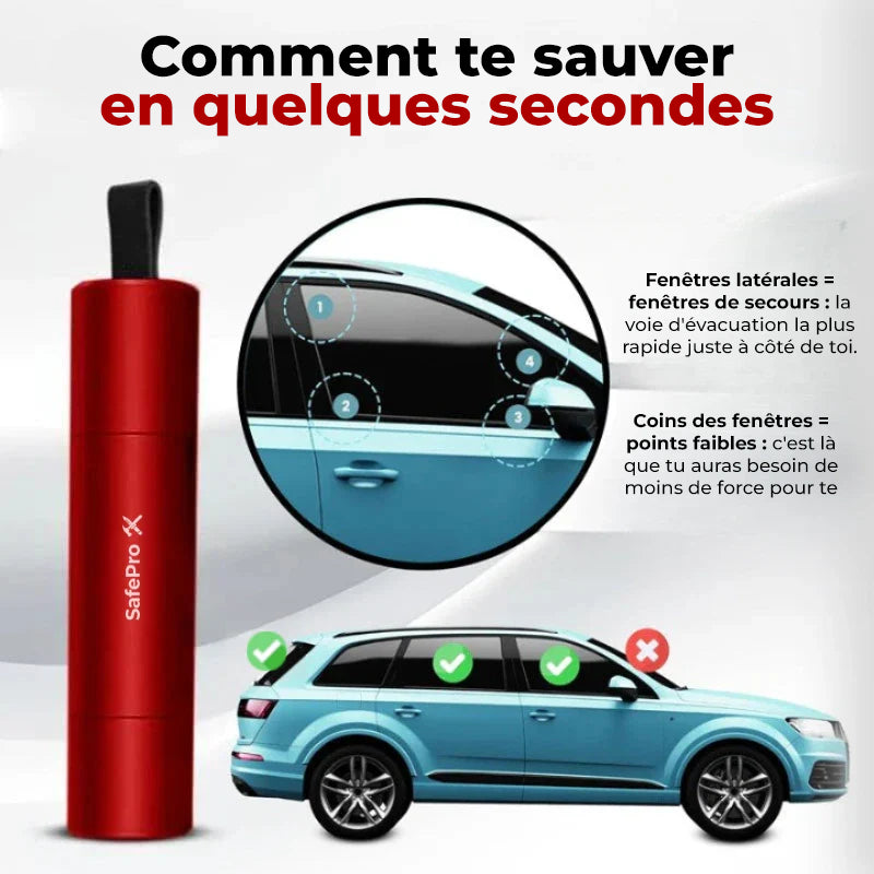 Les accidents surviennent sans prévenir – SafePro X sauve des vies quand ça compte vraiment !