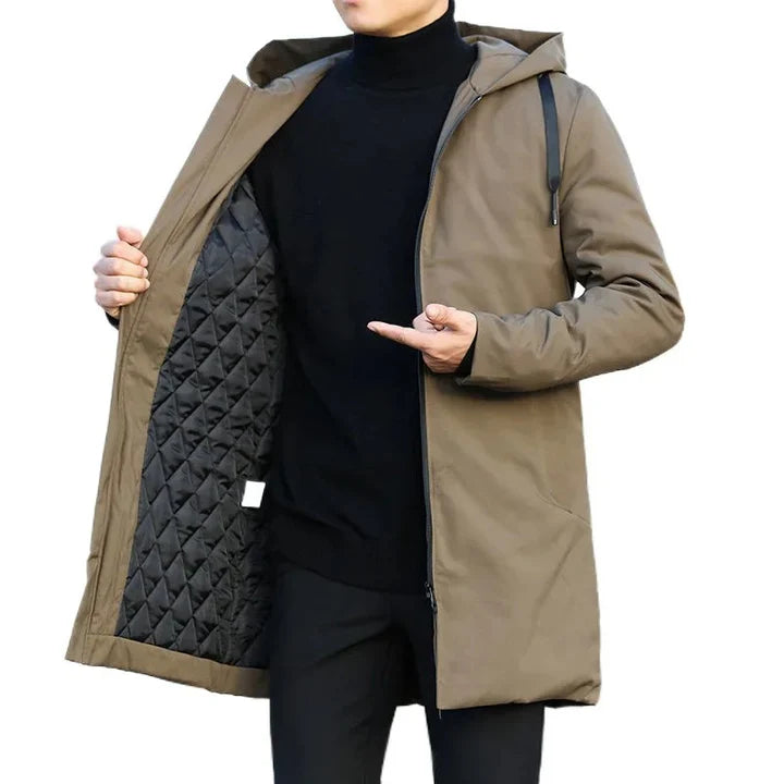 Manteau coupe-vent élégant pour homme