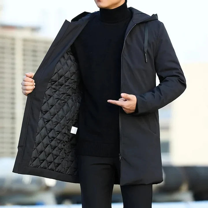 Manteau coupe-vent élégant pour homme